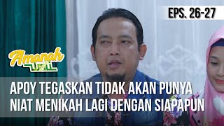 Download lagu AMANAH WALI 3 - Apoy Tegaskan Tidak Akan Punya Niat Menikah Lagi Dengan Siapapun [23 Mei 2019] mp3