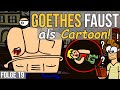 Faust V.S. Valentin | Nacht, Straße vor Gretchens Türe | Goethes Faust als Cartoon Folge 19