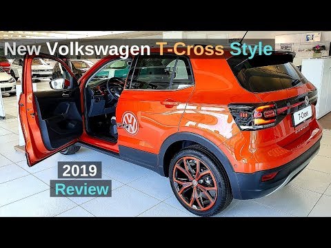 New Volkswagen T Cross Style 2019 Review Interior Exterior