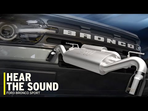 [Hear the Sound] MagnaFlow 2021 Ford Bronco Sport Street Series Axle-Back Exhaust | Part #19553