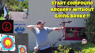 Start Target Compound Archery on Any Budget — $115 USD to $450 USD Bow Options Explained