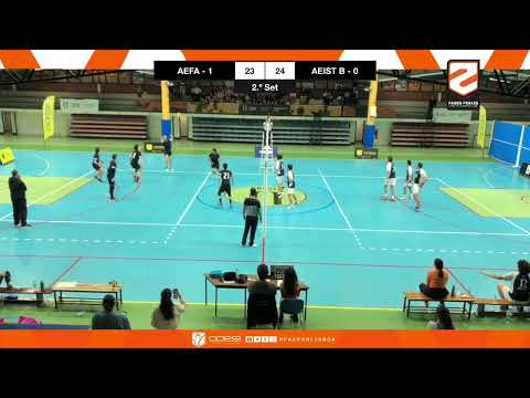 MEIA FINAL VOLEIBOL M 2D - AEFA VS AEIST B