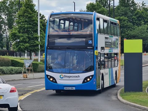 Stagecoach North East E400 Trident 19670 Route X63