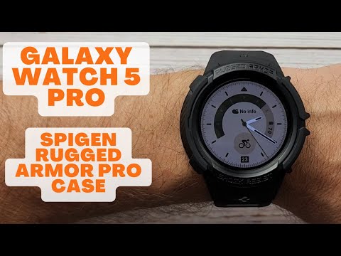 Galaxy Watch 5 Rugged Case Review - Spigen Rugged Armor Pro