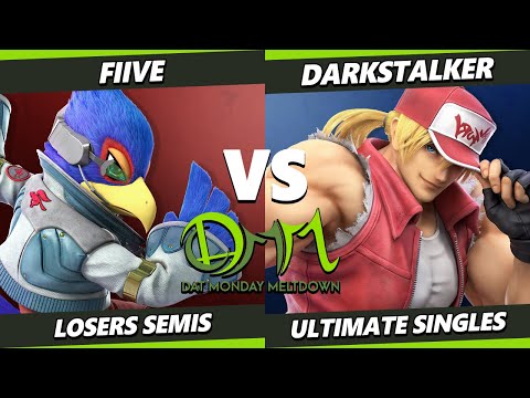 DAT MM 304 Losers Semis - Fiive (Falco) Vs. Darkstalker (Terry) Smash Ultimate - SSBU