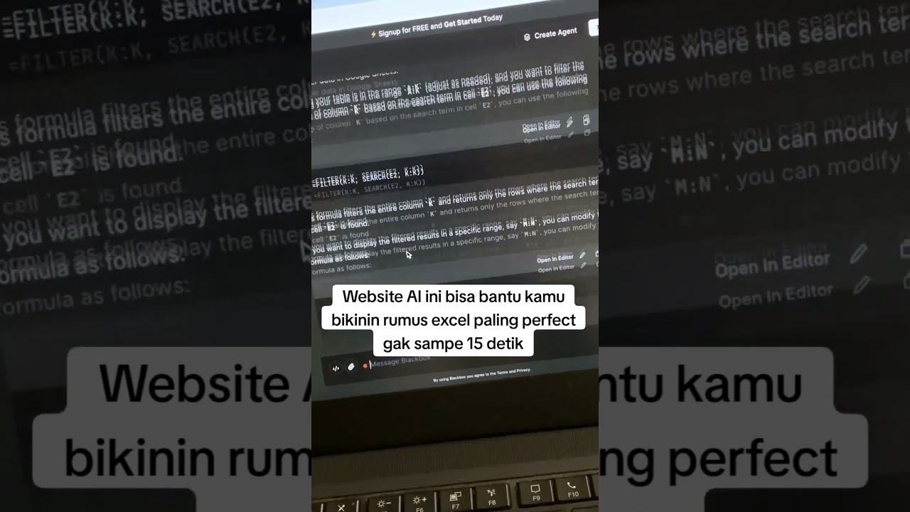 Website AI buat bikin rumus excel dan analisis data #dataanalytics #dataanalyst #excel #akuntansi