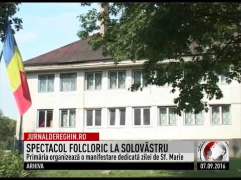 SPECTACOL FOLCLORIC LA SOLOVĂSTRU (2016 09 07)