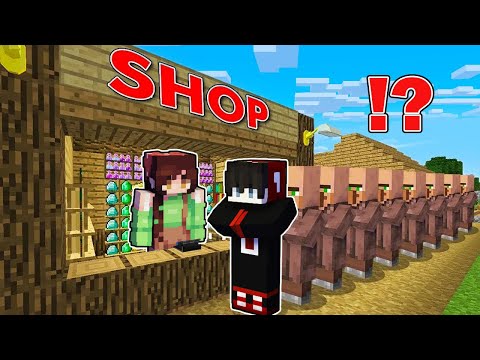 Opening A Diamond Store In Minecraft! | OMOCITY | 😍 ( Tagalog )