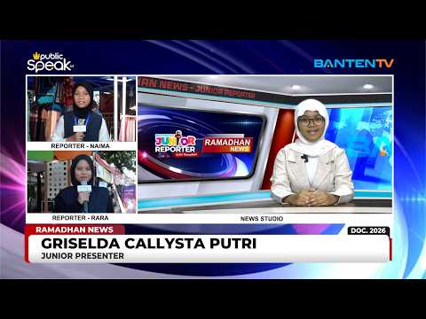 Video dokumentasi praktik panggung dan rekaman podcast siswa Speak Corner Public Speak ID Serang episode 4