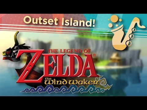 Outset Island (From "Zelda: Wind Waker) Flute and Saxophone Game Cover