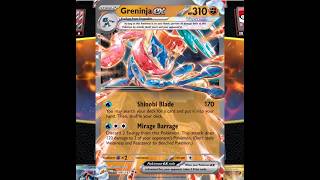 Greninja ex 1 hit K.O #pokemon #pokemontcg #shorts