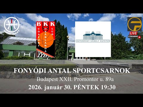 BUDAFOK – Eszterházy SC // NB I B  zöld csoport