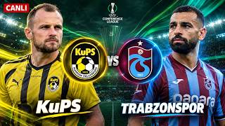 🔴 CANLI SKOR | KuPS - Trabzonspor ⚽ UEFA Konferans Ligi Canlı Maç Takibi | TS