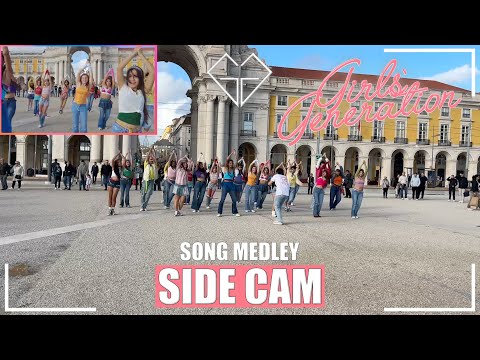 [KPOP IN PUBLIC | SIDE CAM] Girls' Generation (소녀시대) SONG MEDLEY | Dance Cover by HEART GUN Portugal