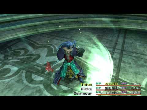Final Fantasy X - doublecast on Seymour glitch (Reflect test)