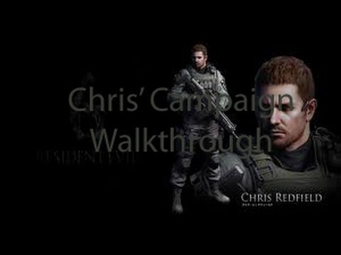 Resident Evil 6 Walkthrough - Chris' Campaign Chapter 1 {HD}