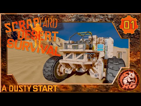 Scrapyard Desert Survival - 01 - A Dusty Start - Space Engineers