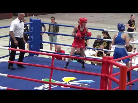 Boxen: Sophie Obst - Nikolina Boke (Int. Frauenboxturnier #1)