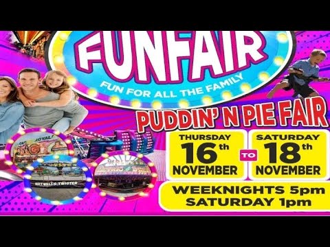 Deddington, Hatwells funfair vlog 2023. Oxfordshire