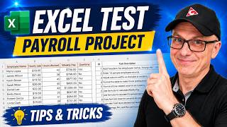 How to Enter Payroll Data and Create Formulas in Excel