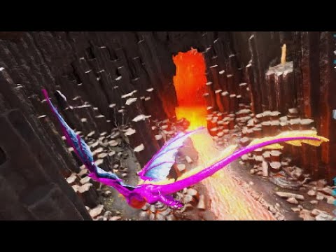 Ark Official PvE Hitting The Wyvern Trench For Milk  Using The Different Traps! E132