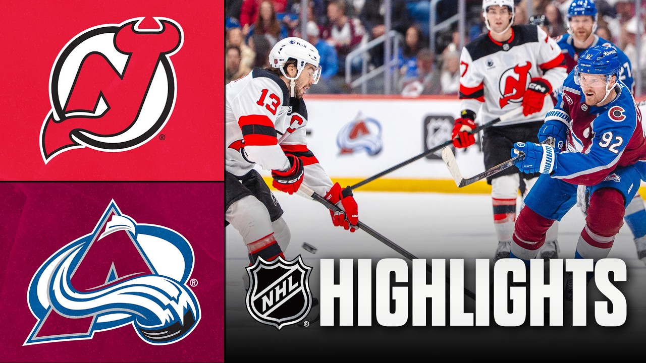 Devils vs. Avalanche | NHL Highlights | Oct 28, 2026