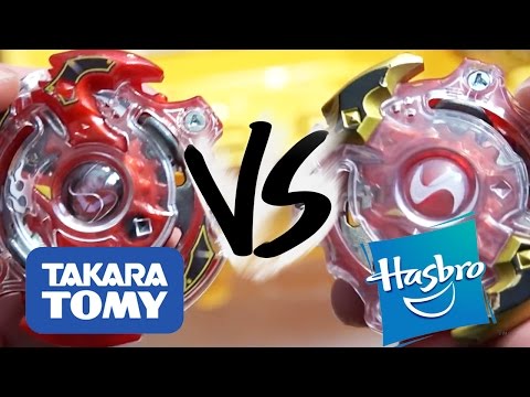 BATTLE: Storm Spriggan VS Spryzen S2 - Hasbro VS Takara Tomy!