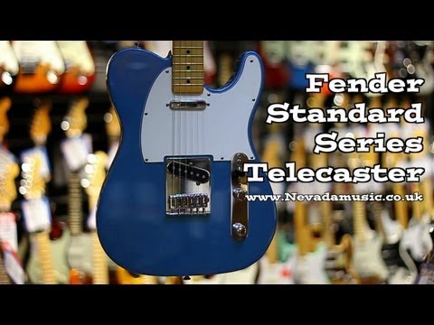 Fender Standard Telecaster in Lake Placid Blue Play Test PMTVUK