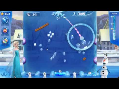 Frozen Free Fall: Icy Shot Level 58 - NO BOOSTERS ☃☃☃
