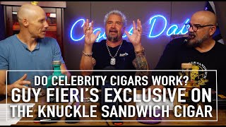 Guy Fieri's Exclusive on The Knuckle Sandwich Cigar: Is it More Brand or Blend?