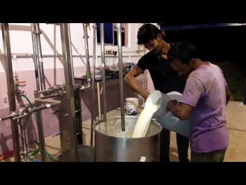 Mini milk pasteurization processing plants