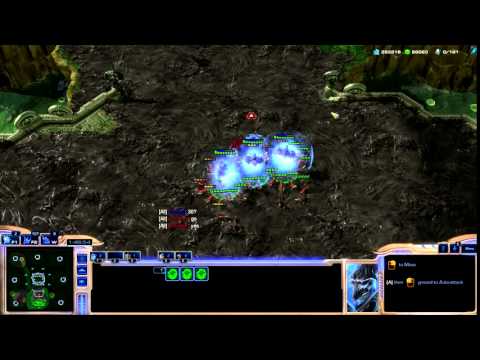 Starcraft 2 - Archon(3) vs Zergling(30)