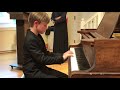 Aidan S First Piano Recital