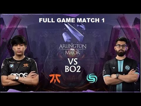 Full Game :  Fnatic vs Soniqs (BO2) | Match 1 | PGL Arlington Major 2022 - Group Stage