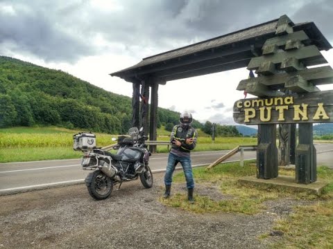 Cu motorul de la Putna la Moldovita prin noroaiele din Obcina Mare