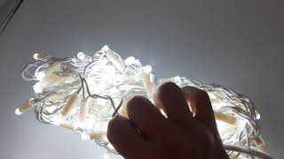 Sunlight Saçak Led Perde Aydınlatma 2M İç Dış Mekan Sarkıt Beyaz