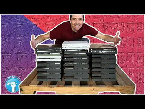 I Bought a PALLET of BROKEN PS4's - How Many Can I Fix?