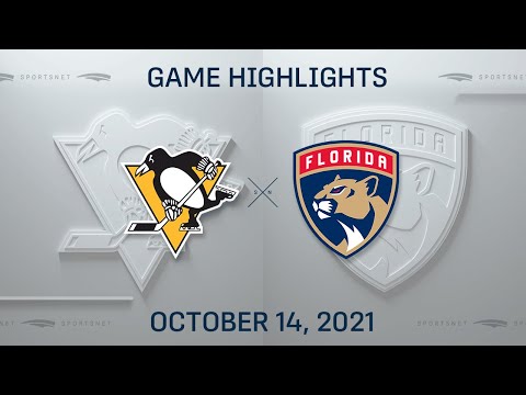 NHL Highlights | Penguins vs. Panthers - Oct. 14, 2021
