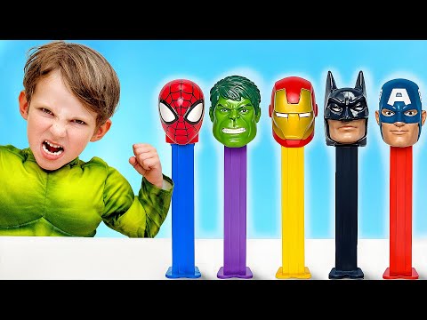 Alex verwandelt sich in einen Superhelden