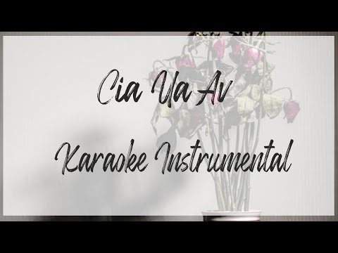 (Hmong Song) Cia Ua Av (Karaoke) (Instrumental)