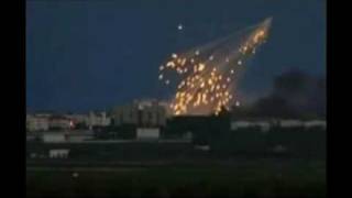 preview picture of video 'Izrael vs Gaza, Cast Lead, White Phosphorus, 2008.12-2009.01'