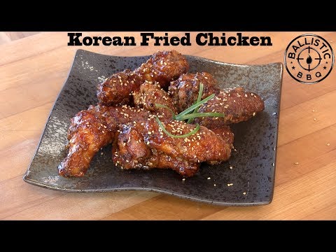 The Best Korean Crispy Fried Chicken Wings Recipe!