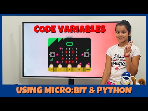 How To Use Variables In Microbit Python Easy Beginners Coding Tutorial