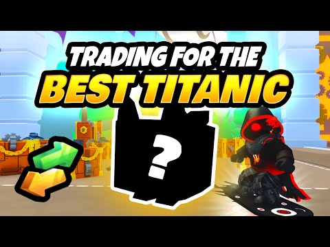 Trading for the BEST TITANIC in Pet Sim 99