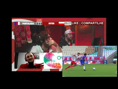 Gol CONTRA em GOLEADA Fortaleza 5 x 1 Internacional pelo Brasileirão 2021 reação rádio colorada