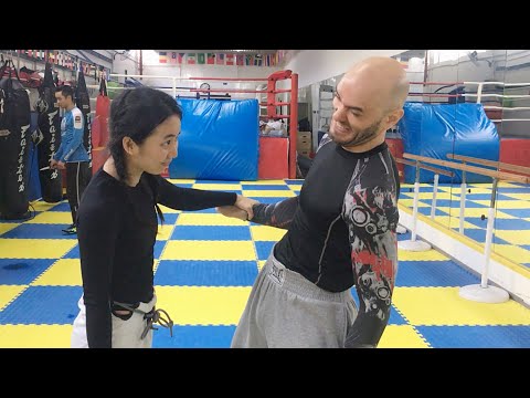 MMA Fighters Try Women’s Self-Defense: episode #10 Wrist Control!