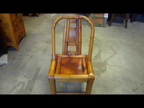 Chinese Antique Hand Made Bamboo Chair WK1215