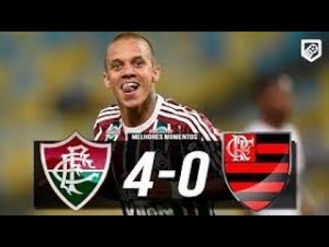 Fluminense 4x0 Flamengo - Gols e Melhores Momentos  (Campeonato Carioca 2018)