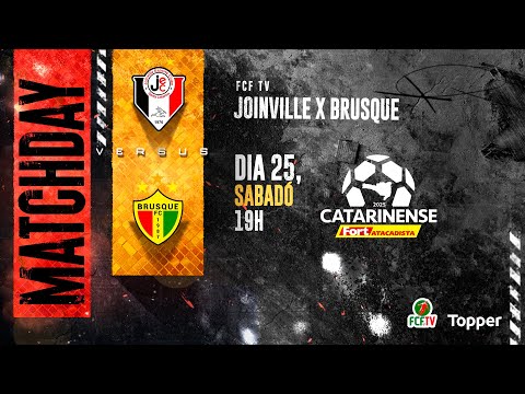 AO VIVO | JOINVILLE X BRUSQUE | CATARINENSE FORT ATACADISTA 2025