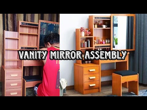 Makeup Table And Mirror